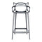 Masters Metal Stool  option Titanium