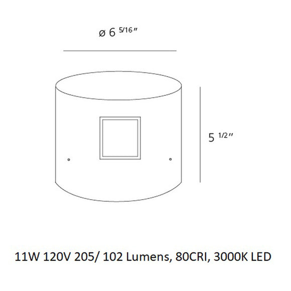 Effetto Four Light Outdoor Wall Light