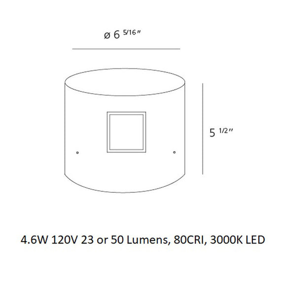 Effetto One Light Outdoor Wall Light