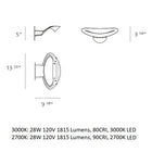 Mesmeri Wall Light