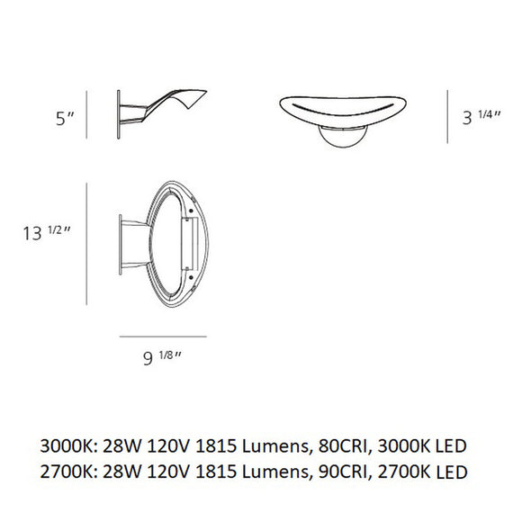 Mesmeri Wall Light