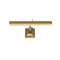 Hemmingway LED Picture Light  option Burnished Brass