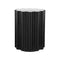 Colonna Stool/Side Table  option Black