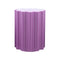 Colonna Stool/Side Table  option Purple