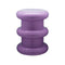 Pilastro Stool/Side Table  option Purple