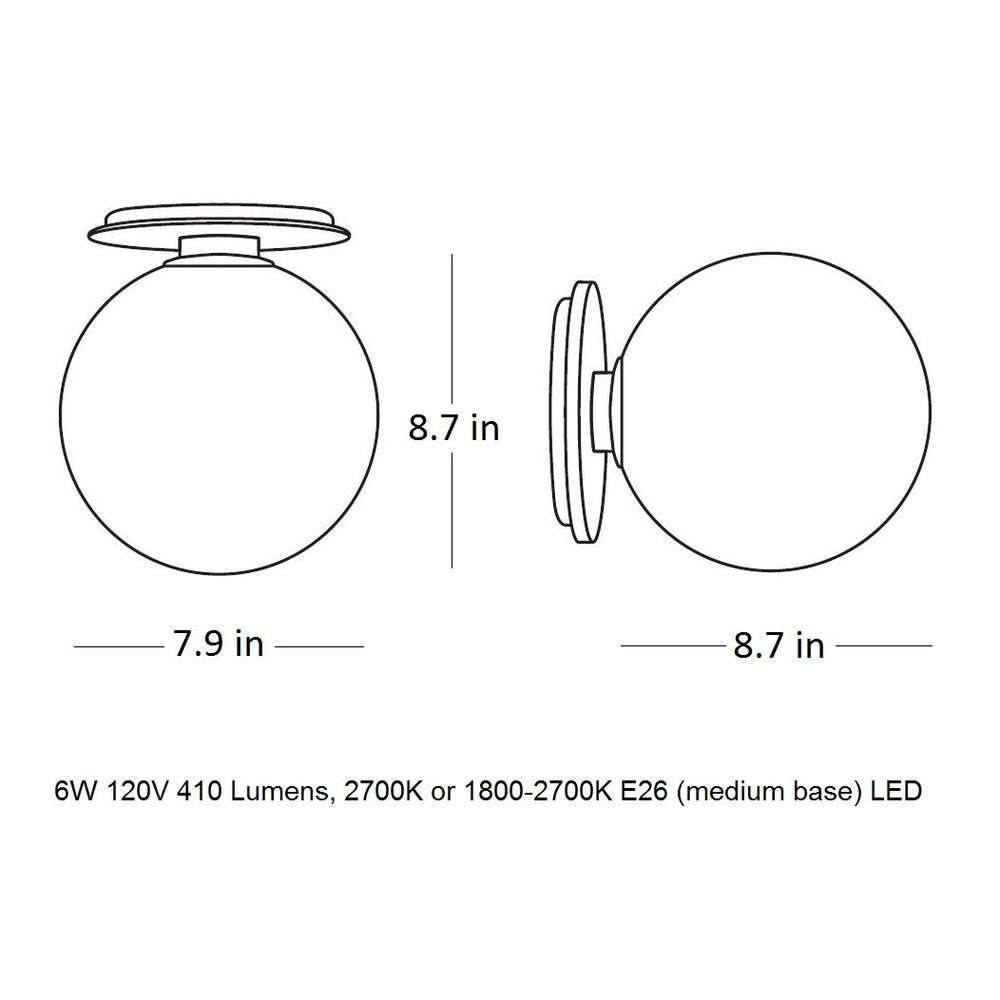 TR Bulb Ceiling / Wall Light