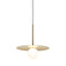 Bola Disc Pendant Light  option Brass