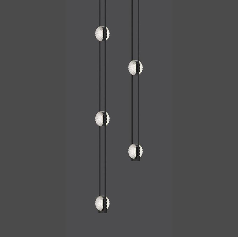 Suspenders Tri-Bar 4-Tier Multi Light Pendant Light