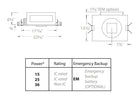 Volta 4.5IN Square Trimless New Construction IC Housing