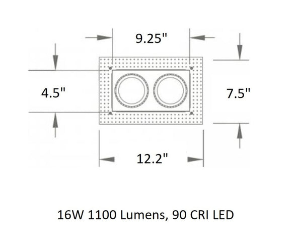 Precision Multiple Spots Trimless Trim