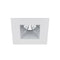 Ocularc 2IN Square Open Reflector Trim and Housing  option Haze White