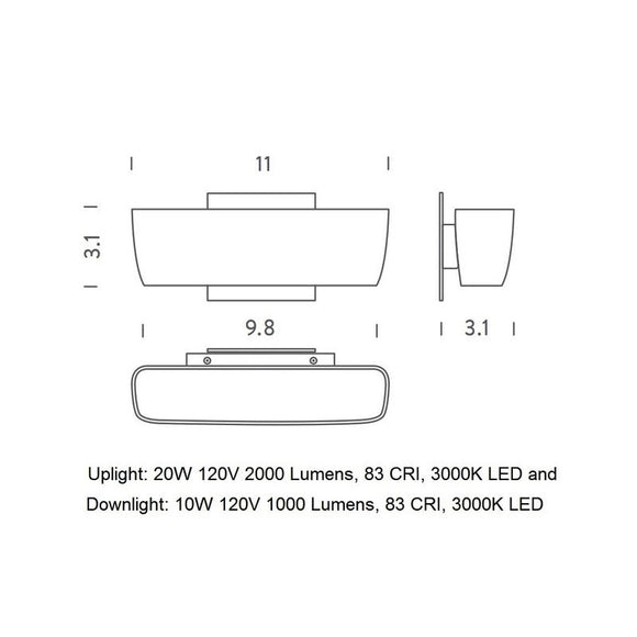 Flaca Wall Light