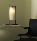 White Percaline Athena Table Lamp OPEN BOX