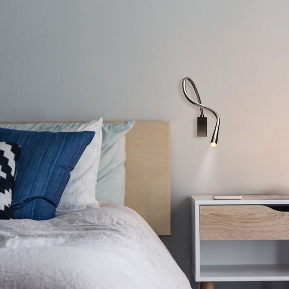 Flexiled Steel Wall Light