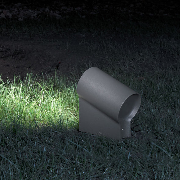 Oblique Bollard with Ground Spike