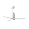 Patricia PA3 Ceiling Fan  option Gloss White / Matte White