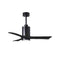 Patricia PA3 Ceiling Fan  option Matte Black / Matte Black