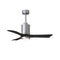 Patricia PA3 Ceiling Fan  option Matte Black
