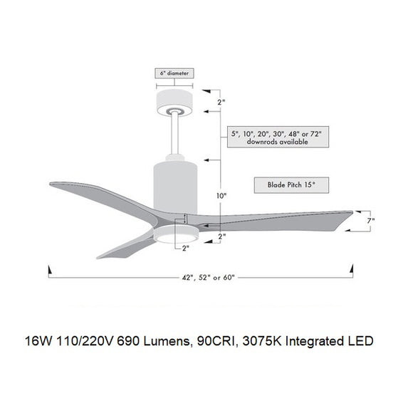 Patricia PA3 Ceiling Fan