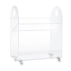 Presto Acrylic Bookcase and Cart