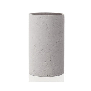 Light Grey / Medium: 9.5 in height Coluna Vase OPEN BOX
