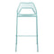 Hot Mesh Bar and Counter Stool  option Aqua