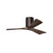 Irene H3 Small Close to Ceiling Fan  option Brushed Bronze