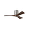 Irene H3 Small Close to Ceiling Fan  option Brushed Nickel