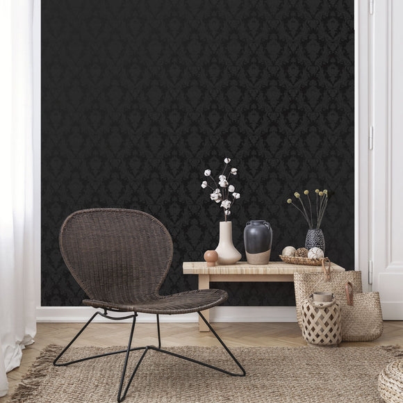 Damsel Textured Removable Wallpaper