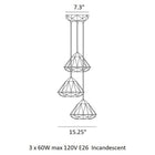 Hatton One 3-Light Pendant Light
