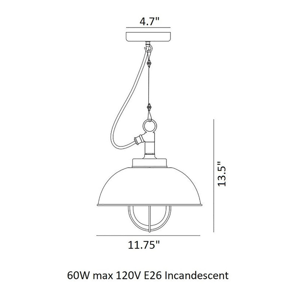 Shipyard Pendant Light