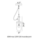 Well Glass Wall Light