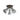 Stirrup Triple Semi Flush Mount