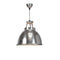 Titan Pendant Light with Etched Glass  option Natural Aluminum