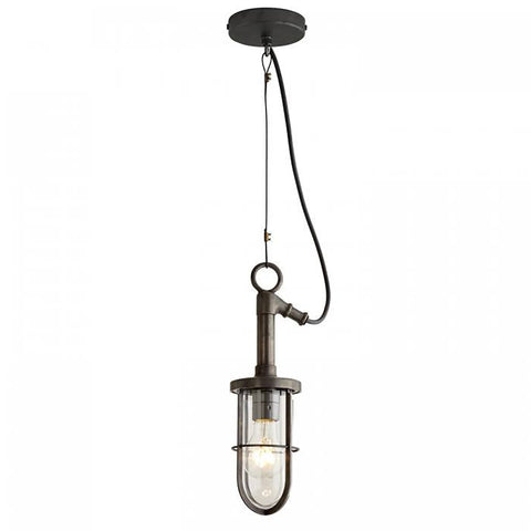 Ship's Well Glass Pendant Light