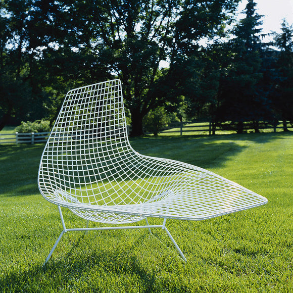 Bertoia Asymmetric Chaise With Cushion