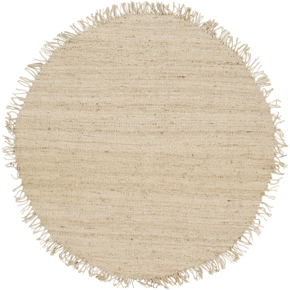 Buy 7 X 7 Round Jute Area Rugs With Fringes for Living Room ON SALE