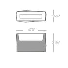 Faz Wall Planter Self-Watering