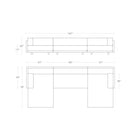 Sunday U-Shaped Sectional Sofa