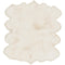 Sheepskin Rectangular Rug  option 6 ft x 8 ft