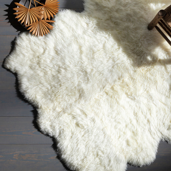 Sheepskin Rectangular Rug