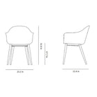Harbour Chair - Wood Base