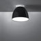 Nur Gloss Mini Flush Mount  option Gloss Black
