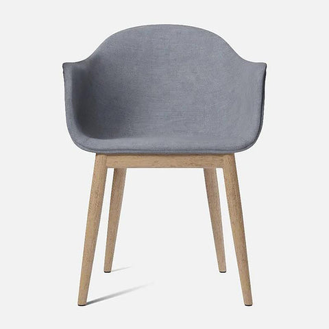 Harbour Upholstered Chair - Wood Base