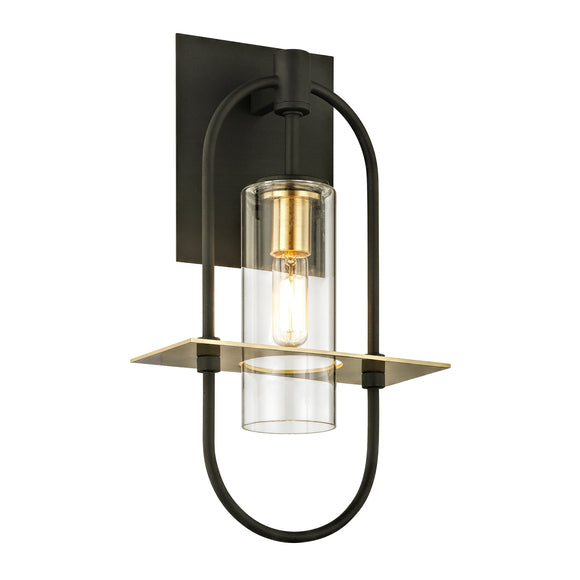Small: 8 in width Smyth Outdoor Wall Sconce OPEN BOX