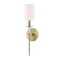 Amherst Wall Sconce  option Aged Brass