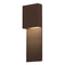 Inside Out™ Flat Box™ LED Panel Sconce  option Textured Bronze