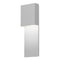 Inside Out™ Flat Box™ LED Panel Sconce  option Textured White