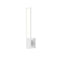 Planes™ LED Single Sconce  option Satin White