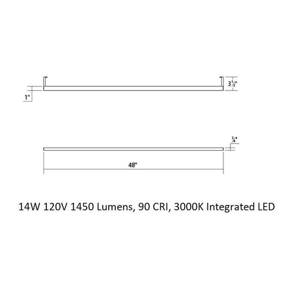 Thin-Line™ LED Indirect Wall Bar